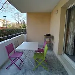 아파트 Spacieux A Argeles, Terrasse + Parking Prive - Fr-1-776-27 *